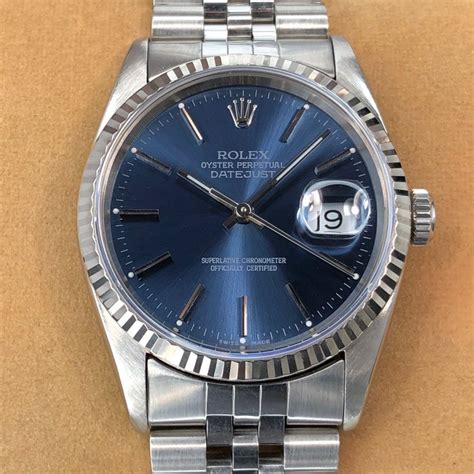 rolex datejust blu 93153 anni 1990|rolex 1990s models.